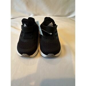 Adidas Duramo SLT‎ Toddler Sneakers Black Hook and Loop Athletic Shoes Size 4K
